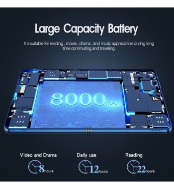 M50 Dual SIM Octa Core WIFI and 4G Calling Tablet 10.4 Inch Android Tablet