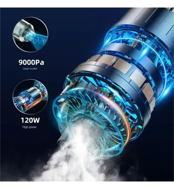 Portable USB mini handheld cordless car vacuum cleaner