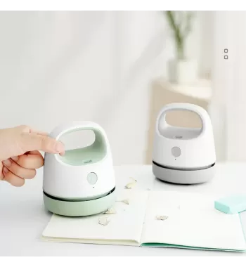 Mini Portable USB Rechargeable Vacuum Cleaner For Table Top Desktop PC or Laptop
