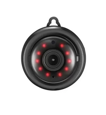 Motion Detect Night Vision Spy Mini WIFI 180-Degrees CCTV Camera