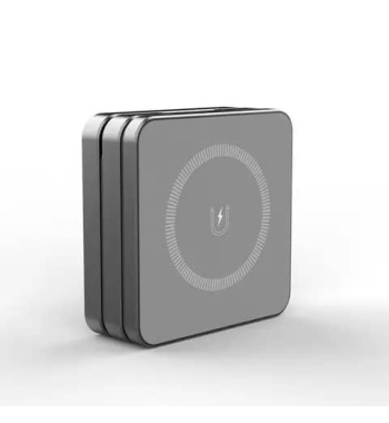 Factory 15W 3-in-1 Fast Wireless Charger Magnetic Foldable QI Charging Station Travel Charger &amp; iPhone holder with Watch Holders