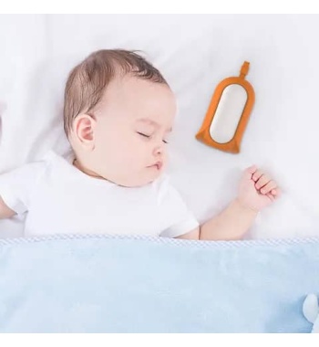 2024 baby soother toy other consumer electronics cute orange penguin nightlight and lullaby soother baby white noise sound machi