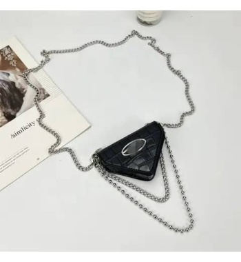 Fashions Mini Crossbody Bag For Women Designer Triangle Purses And Handbags Female Small Chain Shoulder Bags