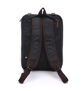 ZUOLUNDUO Travel High Capacity Canvas HandBag Backpack briefcases shoulder bags Canvas Laptop Bag Satchel Backpacks