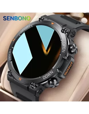 SENBONO K56PRO Smartwatch: IP68 Waterproof, 1.39&quot; OLED Display, Fitness &amp; Health Tracker