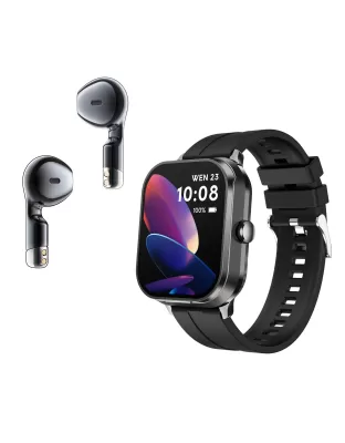 SANVNET Smart Bracelet - 2.01&quot; BT Call &amp; Health Tracking for Men