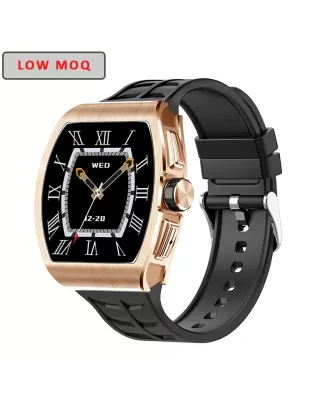 Bomaxe F1 Smart Watch - IP68 Waterproof Fitness Tracker with MP3 Playback, Heart Rate &amp; Blood Oxygen Monitor for Android &amp; iOS